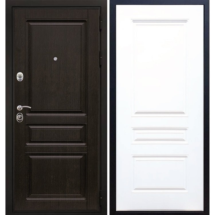 Входная дверь Сенатор Премиум Н ФЛ-243 Белый силк сноу - фото 27124