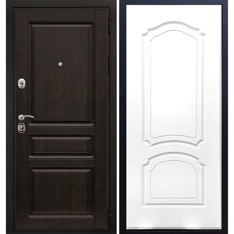 Входная металлическая дверь Премиум-H ФЛ-140 Белый силк сноу - фото 27662