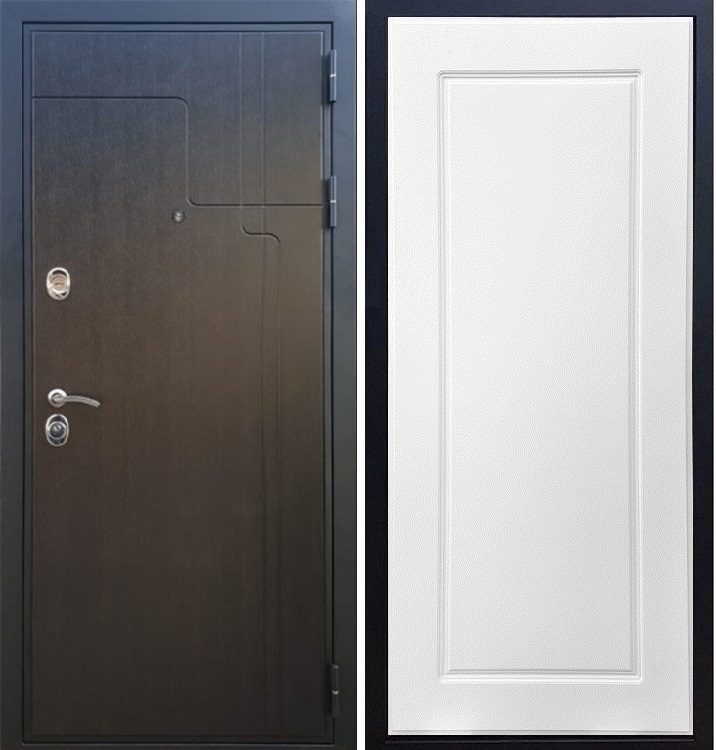 Входная металлическая дверь Сенатор Тренд ФЛ-119 Белый ясень - фото 30387