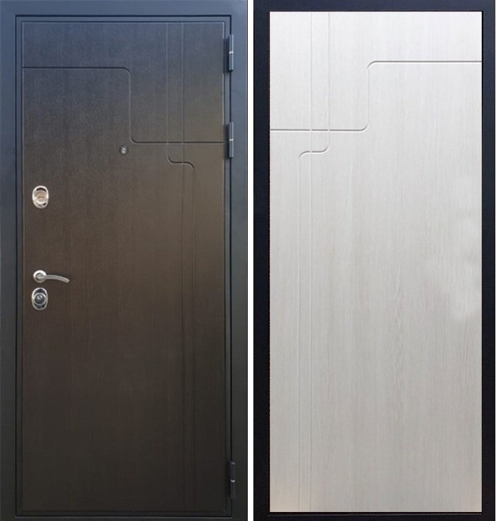 Входная металлическая дверь Тренд ФЛ-246 Лиственница беж - фото 30680