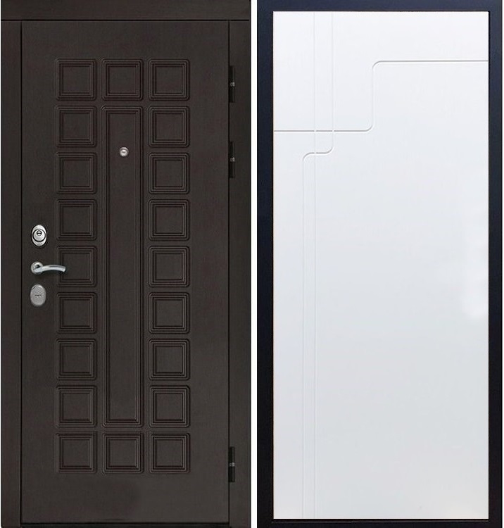 Входная металлическая дверь Монолит ФЛ-246 Белый ясень - фото 31358