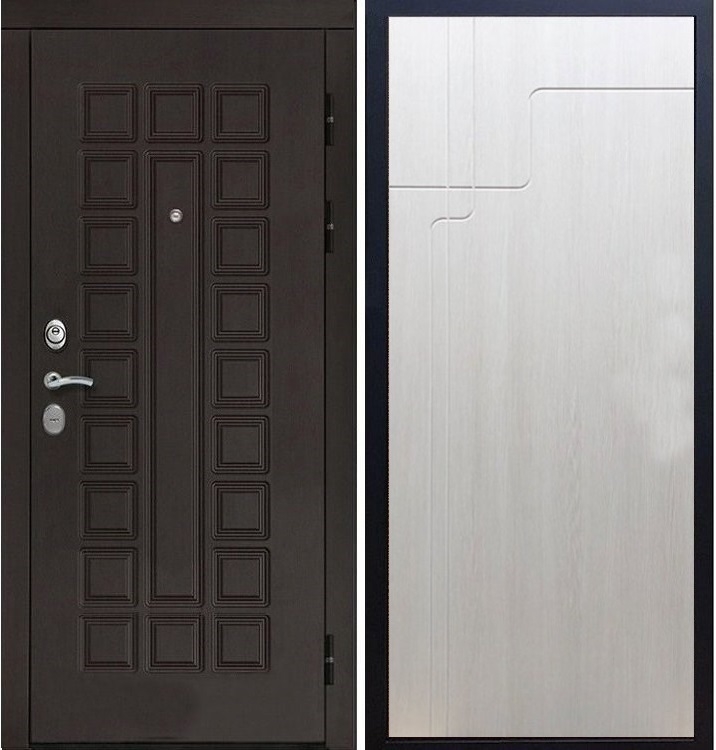 Входная металлическая дверь Монолит ФЛ-246 Лиственница беж - фото 31360