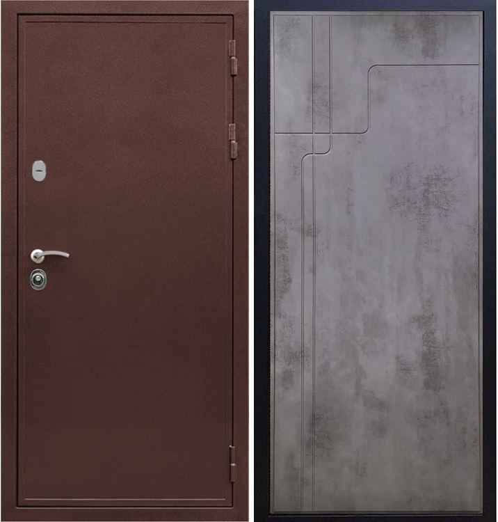 Входная металлическая дверь Триумф ФЛ-246 Бетон темный - фото 46659