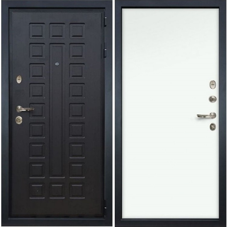 Входная металлическая дверь Лекс Гладиатор 3к №-59 Белый винорит - фото 57646
