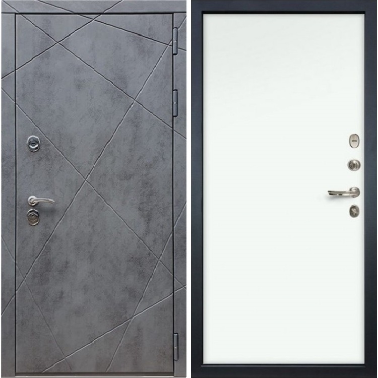 Входная металлическая дверь Неман ФЛ-59 Белый винорит - фото 62732