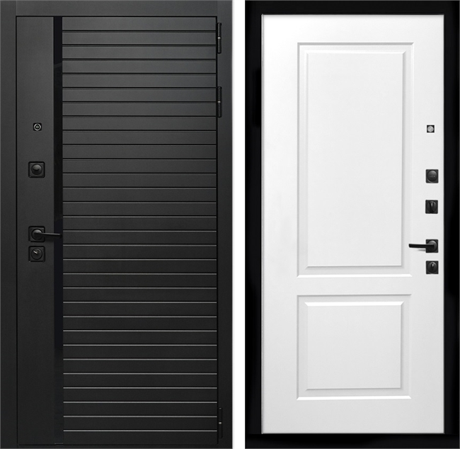 Входная дверь Интеко Агат фл-117 Белый мат 48891