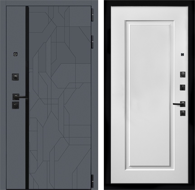 Входная дверь Интеко Верона фл-119 Белый мат 48907