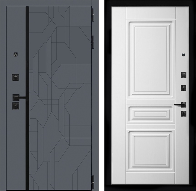 Входная дверь Интеко Верона Классика Белый мат 48915