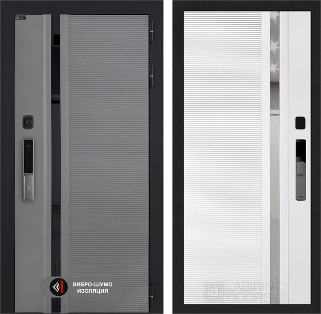 Входная дверь Пиано Смарт 2.0 панель 31 - Белый софт 55461