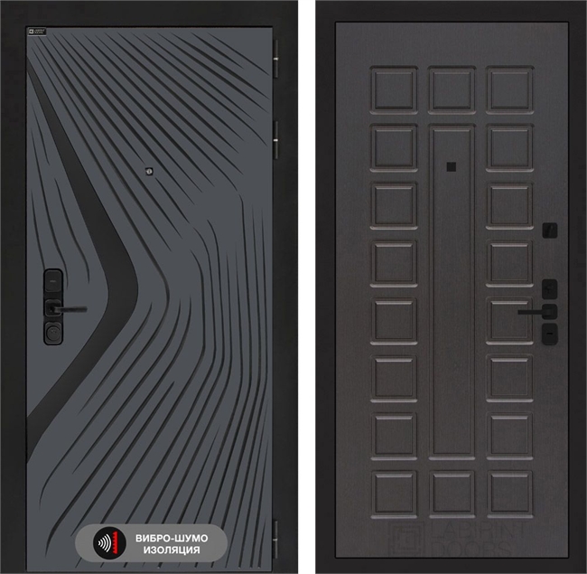 Входная дверь Лабиринт LEOLAB 04 - Венге 55527