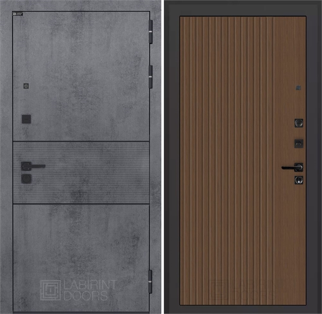 Входная дверь ИНФИНИТИ 29 - Дуб кантри темный 55562