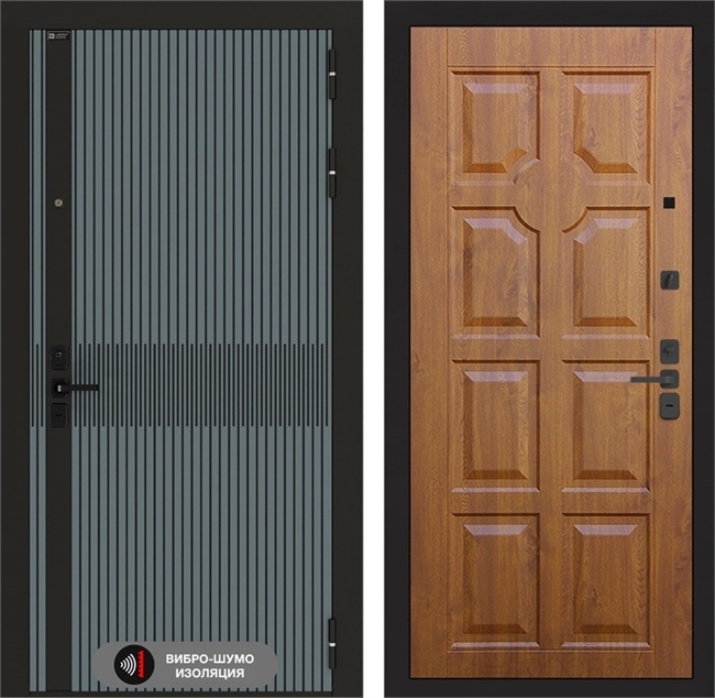 Входная дверь Иссида 17 - Золотой дуб 55579