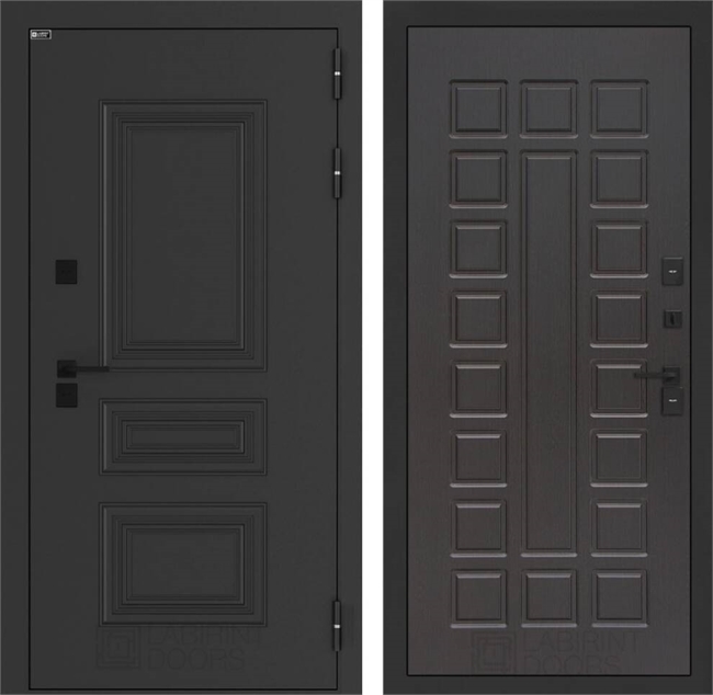 Входные двери Аляска лайт с терморазрывом 04 - Венге 55635