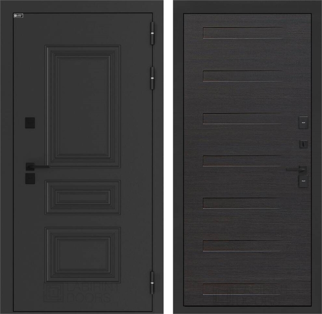 Входные двери Аляска лайт с терморазрывом 14 - Эко венге 55644