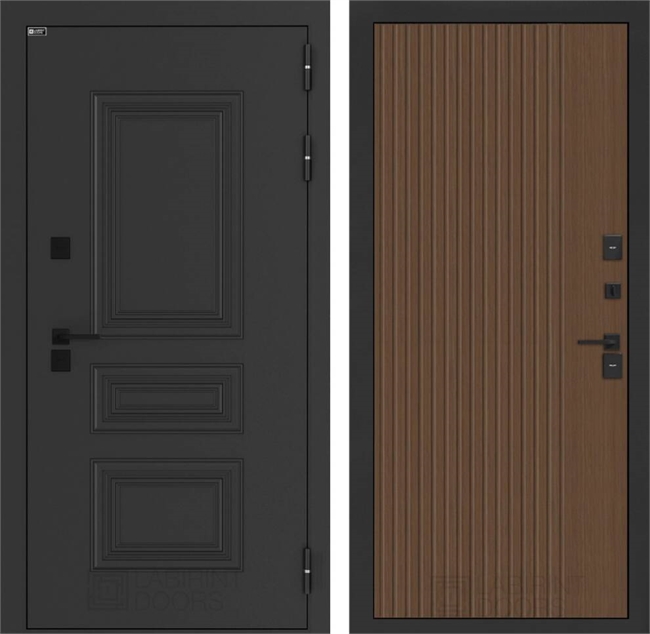 Входные двери Аляска лайт с терморазрывом 29 - Дуб кантри темный 55628