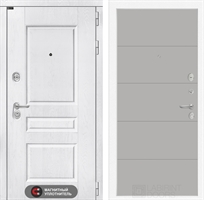 Входная металлическая дверь Лабиринт VERSAL 13 - Грей софт