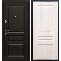 Входная металлическая дверь Сенатор Премиум - Н ФЛ-243 Сандал белый