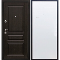 Входная металлическая дверь Премиум -H ФЛ-246 Белый ясень