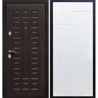Входная металлическая дверь Сенатор Премиум 3к ФЛ-246 Белый ясень