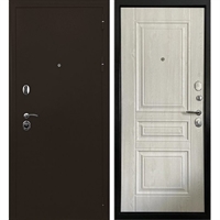 Входная металлическая дверь Ратибор Троя 3К Сосна белая