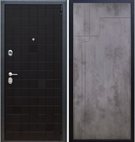 Входная металлическая дверьТетрис Премиум 3к ФЛ-246 Бетон темный