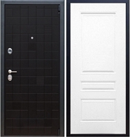 Входная металлическая дверь Тетрис 3к ФЛ-243 Белый ясень