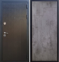Входная металлическая дверь Тренд ФЛ-246 Бетон темный