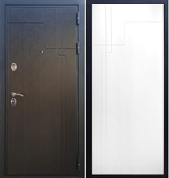 Входная металлическая дверь Тренд ФЛ-246 Белый силк сноу