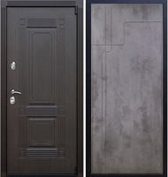 Входная металлическая дверь Классика ФЛ-246 Бетон темный