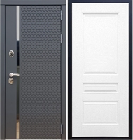 Входная металлическая дверь Sigma ФЛ-243 Белый ясень
