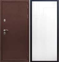 Входная металлическая дверь Триумф ФЛ-246 Белый силк сноу
