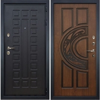 Входная металлическая дверь Лекс Гладиатор 3к №-27 Голден патина