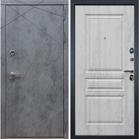 Входная металлическая дверь Неман ФЛ-110 Сосна белая