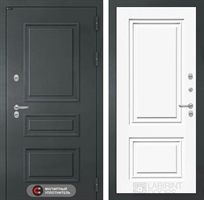 Входная металлическая дверь Лабиринт Атлантик 26 - Эмаль RAL 9003