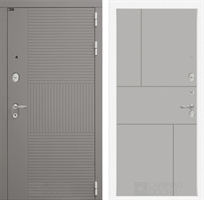 Входная металлическая дверь Лабиринт FORMO 21 - Грей софт