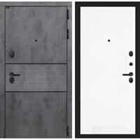Входная металлическая дверь Лабиринт INFINITY 07 - Белое дерево