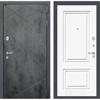 Входная металлическая дверь Лабиринт LOFT 26 Эмаль - RAL-9003