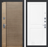 Входная металлическая дверь Лабиринт RITM-РИТМ 11 - Белый софт