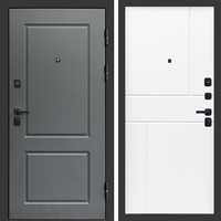 Входная металлическая дверь ВЕРОНА фл-246 Белый матовый