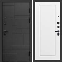 Входная дверь Квадро фл-543 Белый софт