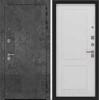 Входная дверь Бункер BN-08 панель ФЛ-609 - Белый софт