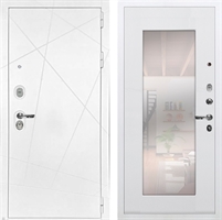 Входная металлическая дверь Лекс Соната №-37 Белый Ясень