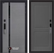 Входная дверь Пиано Смарт 2.0 панель 11 - Графит софт 55430