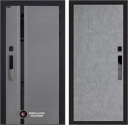 Входная дверь Пиано Смарт 2.0 панель 21 - Бетон светлый 55437