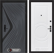 Входная дверь Лабиринт LEOLAB 23 - Белый софт 55507