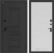 Входные двери Аляска лайт с терморазрывом 06 - Белое дерево 55638