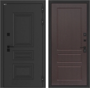 Входные двери Аляска лайт с терморазрывом 03 - Орех премиум 55650