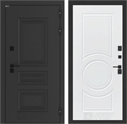 Входные двери Аляска лайт с терморазрывом 23 - Белый софт 55590