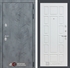 Входная металлическая дверь Лабиринт Бетон 12 - Белое дерево - фото 25787