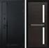 Входная металлическая дверь Лабиринт PIANO 02 - Венге, стекло белое - фото 25959